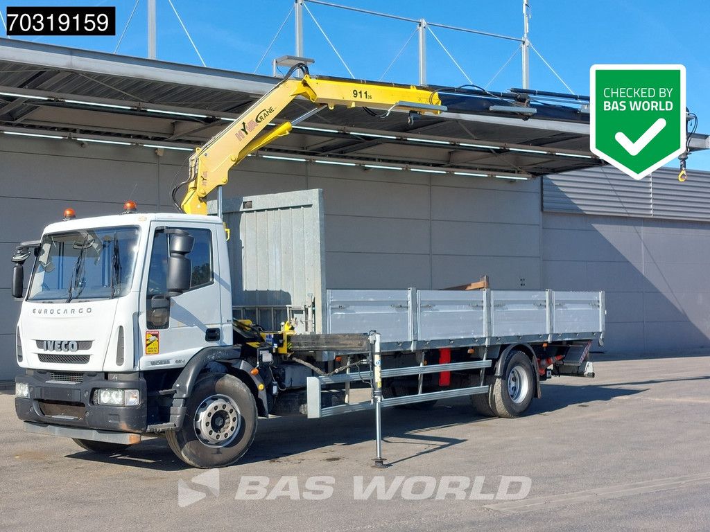 Iveco Eurocargo 180E250 4X2 Hyva V911 3S Crane Kran Manual Euro 5