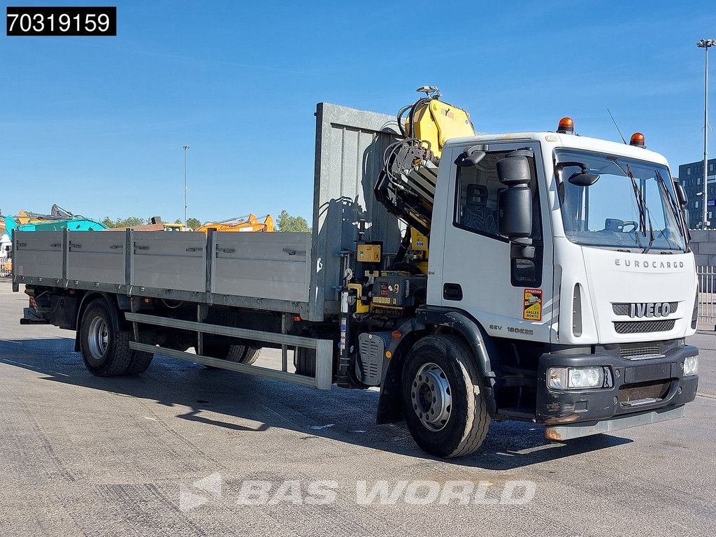 Iveco Eurocargo 180E250 4X2 Hyva V911 3S Crane Kran Manual Euro 5