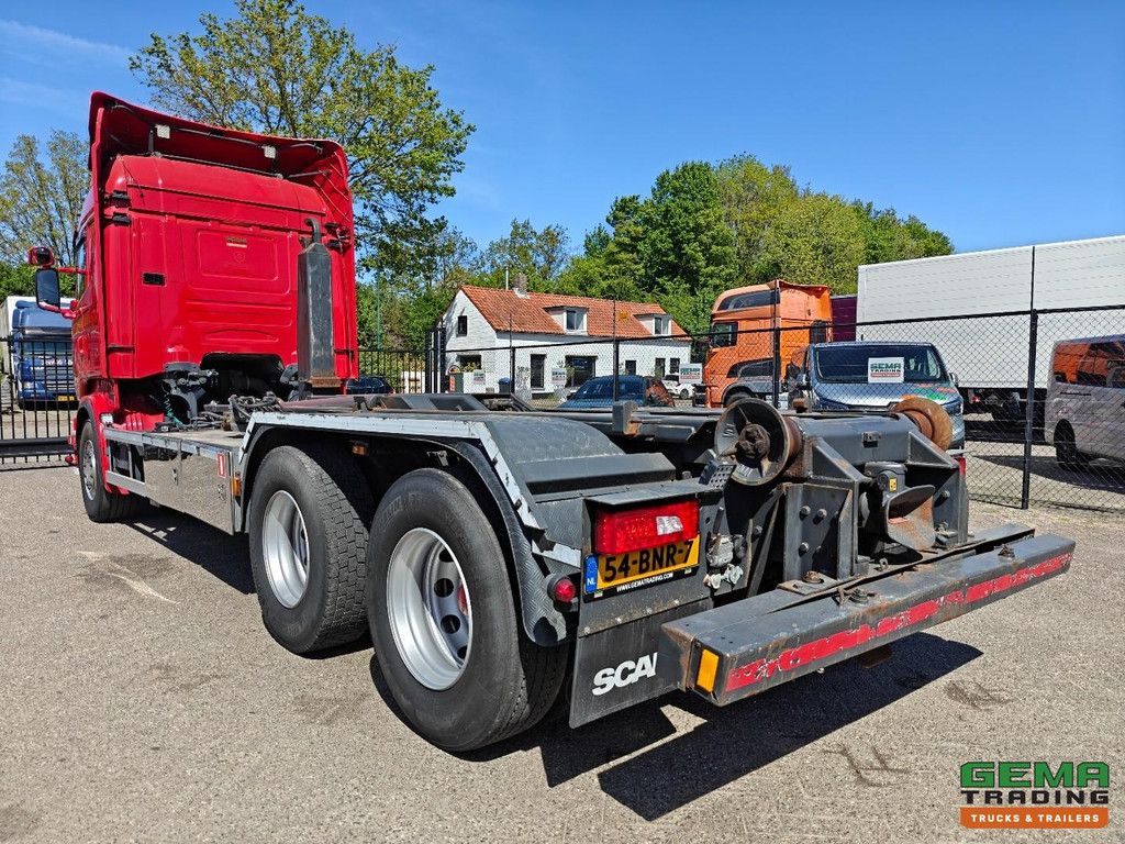 Scania R 560 V8 6x2 Highline Euro6 - 20T Hooklift - Folding Bumper - Double Jaw Coupling - Full Air - NL Truck