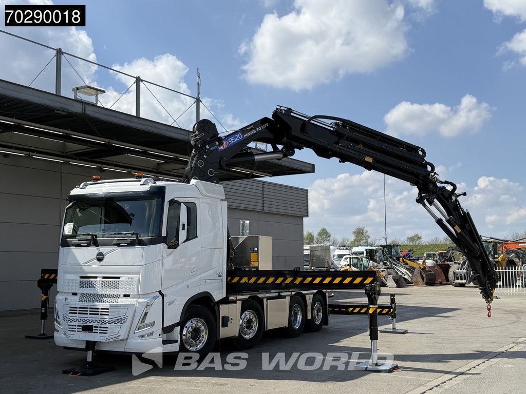 Volvo FH 500 8X2 NEW! HMF9520 K6 + JIB K6 Crane Kran Winch Fifth wheel VEB+