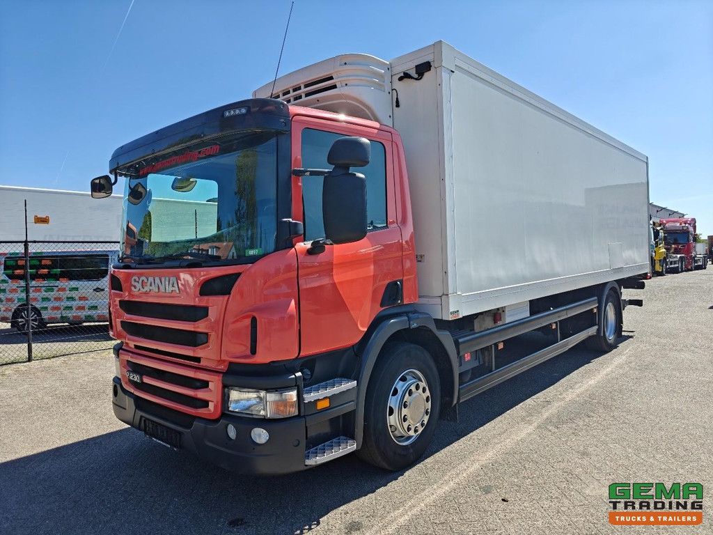 Scania P230 4x2 Day Cab Euro5 - 7.6m³ Refrigerator/Freezer Box + Mitsubishi TPKS 20 E + Tail Lift 2000kg