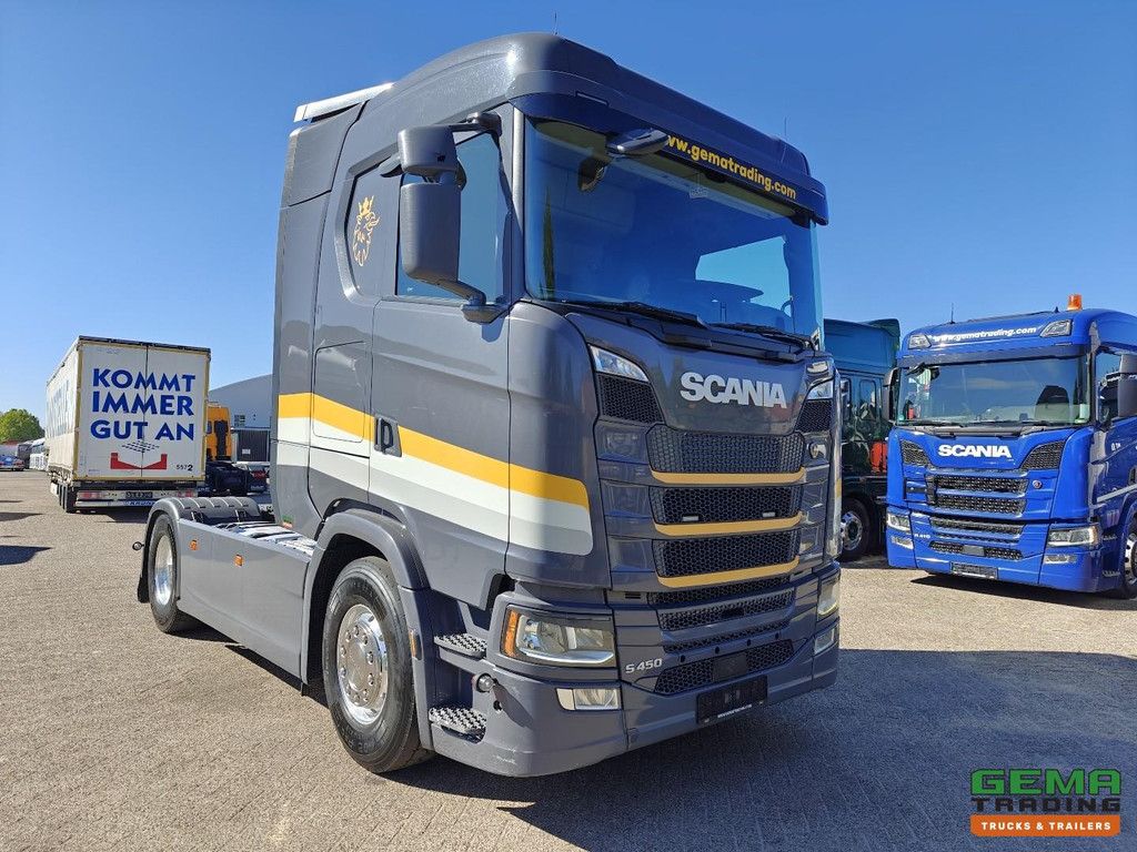 Scania S450 4x2 Sleeper Euro6C - Retarder - Hydrauliek - Vollucht - Alcoa - Navi - LeatherSeats