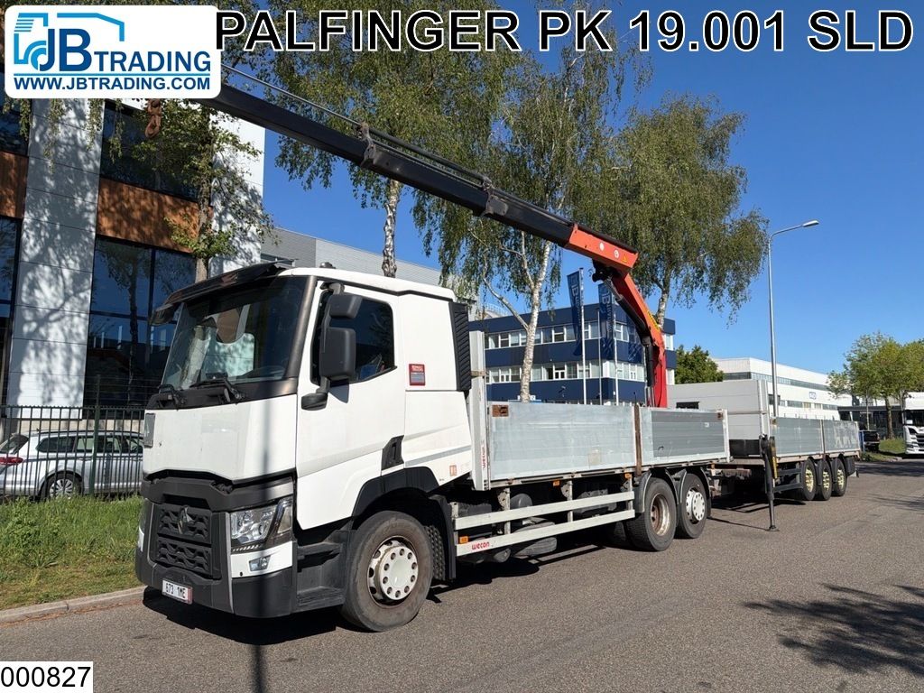 Renault T 440 EURO 6, Combi, PTO, Palfinger