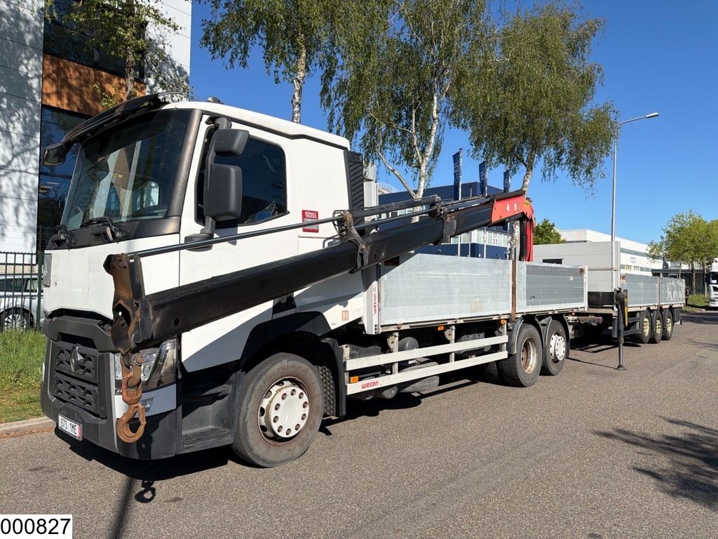 Renault T 440 EURO 6, Combi, PTO, Palfinger