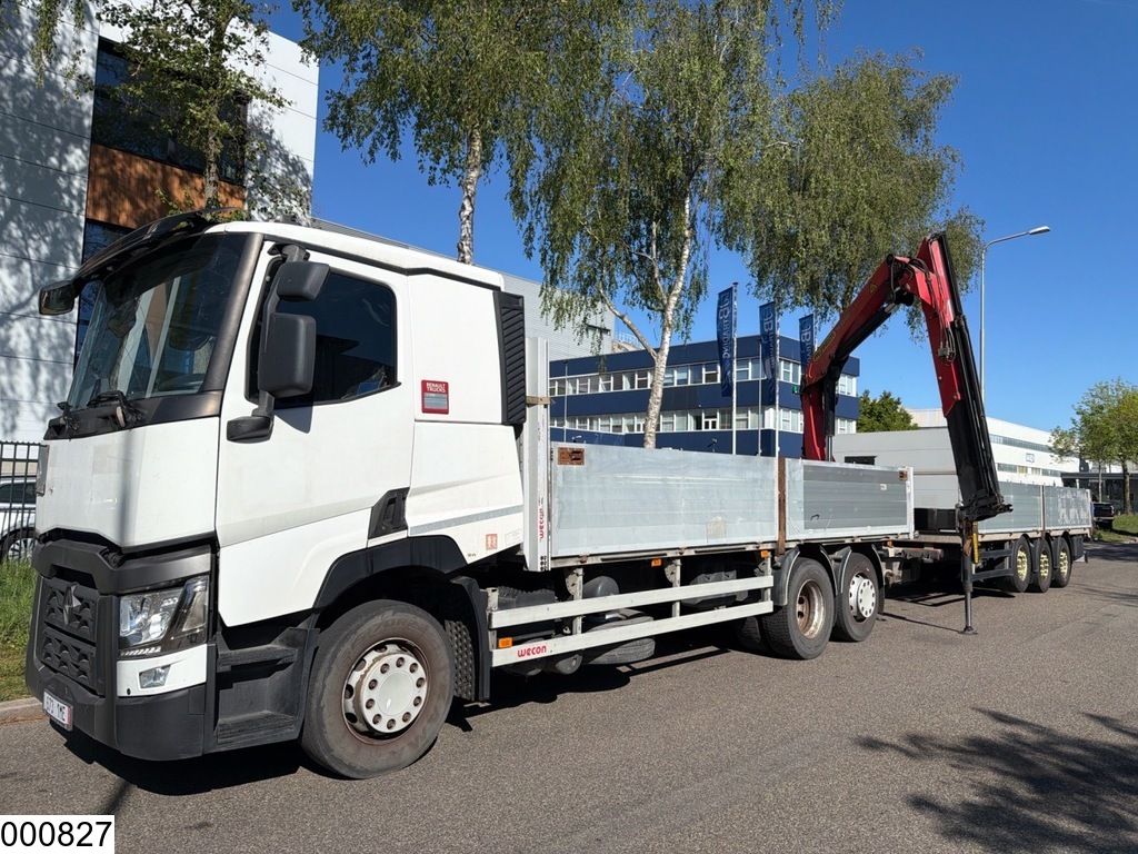 Renault T 440 EURO 6, Combi, PTO, Palfinger