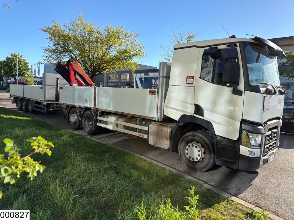 Renault T 440 EURO 6, Combi, PTO, Palfinger
