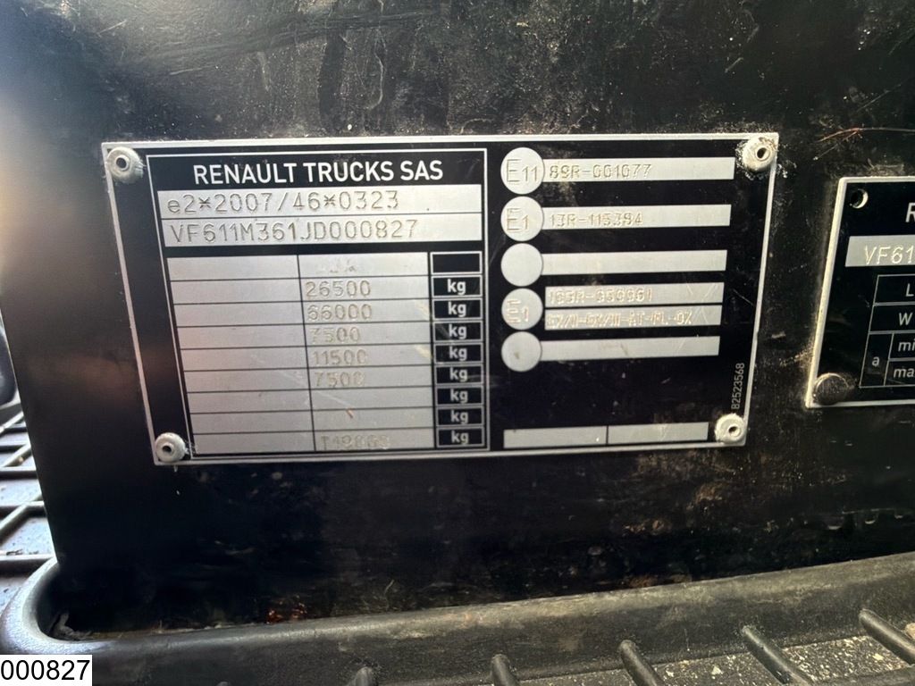 Renault T 440 EURO 6, Combi, PTO, Palfinger