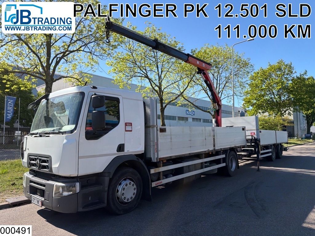 Renault D Wide EURO 6, Combi, PTO, Palfinger