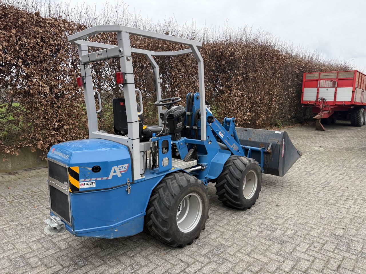 Quappen A27X shovel met maar 820 uur !!