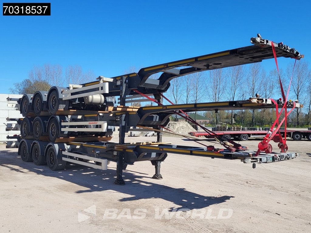 Kässbohrer CS 3 axles Stacked Trailers 40/45ft 09/26