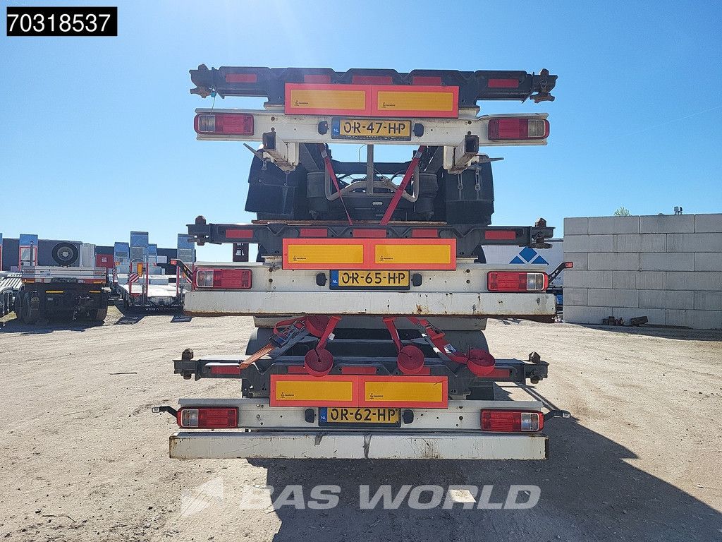 Kässbohrer CS 3 axles Stacked Trailers 40/45ft 09/26