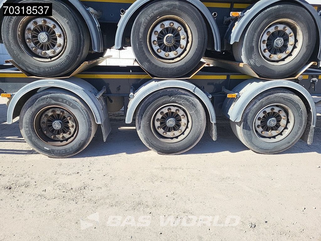 Kässbohrer CS 3 axles Stacked Trailers 40/45ft 09/26