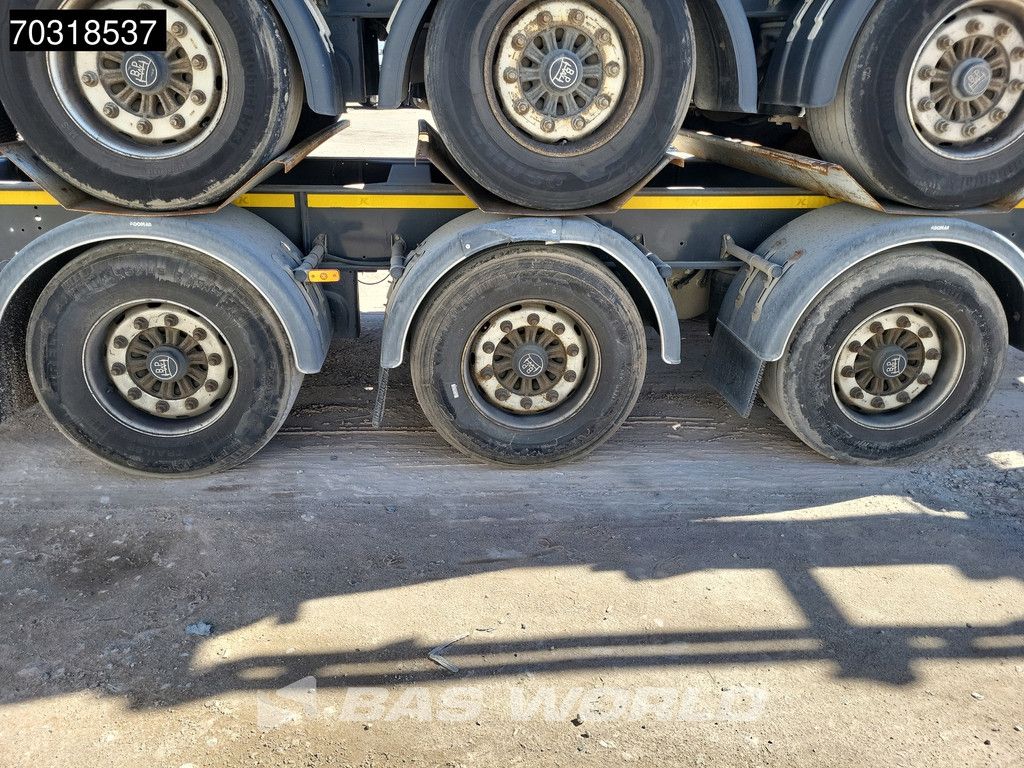 Kässbohrer CS 3 axles Stacked Trailers 40/45ft 09/26