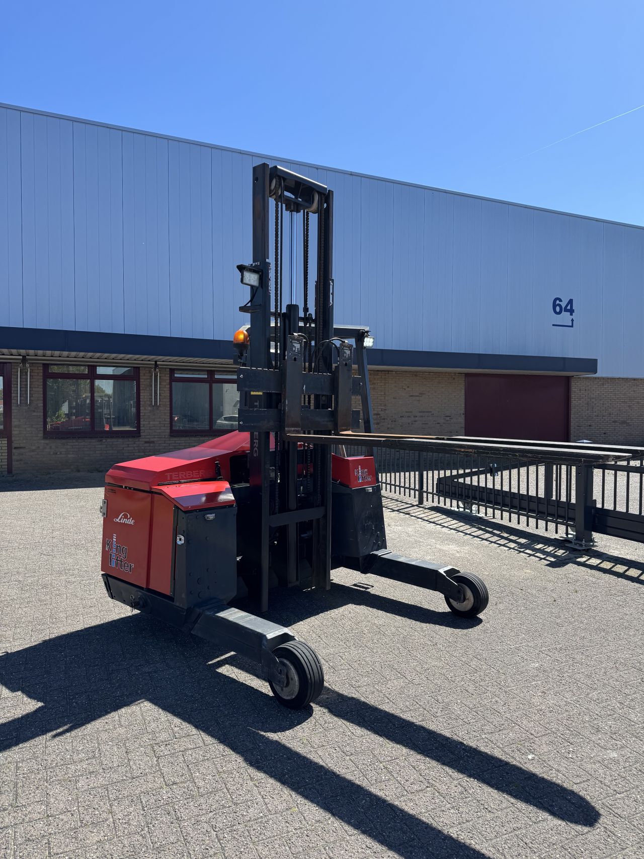 Terberg kinglifter TKL-MC-1x3 kooiaap meeneem heftruck