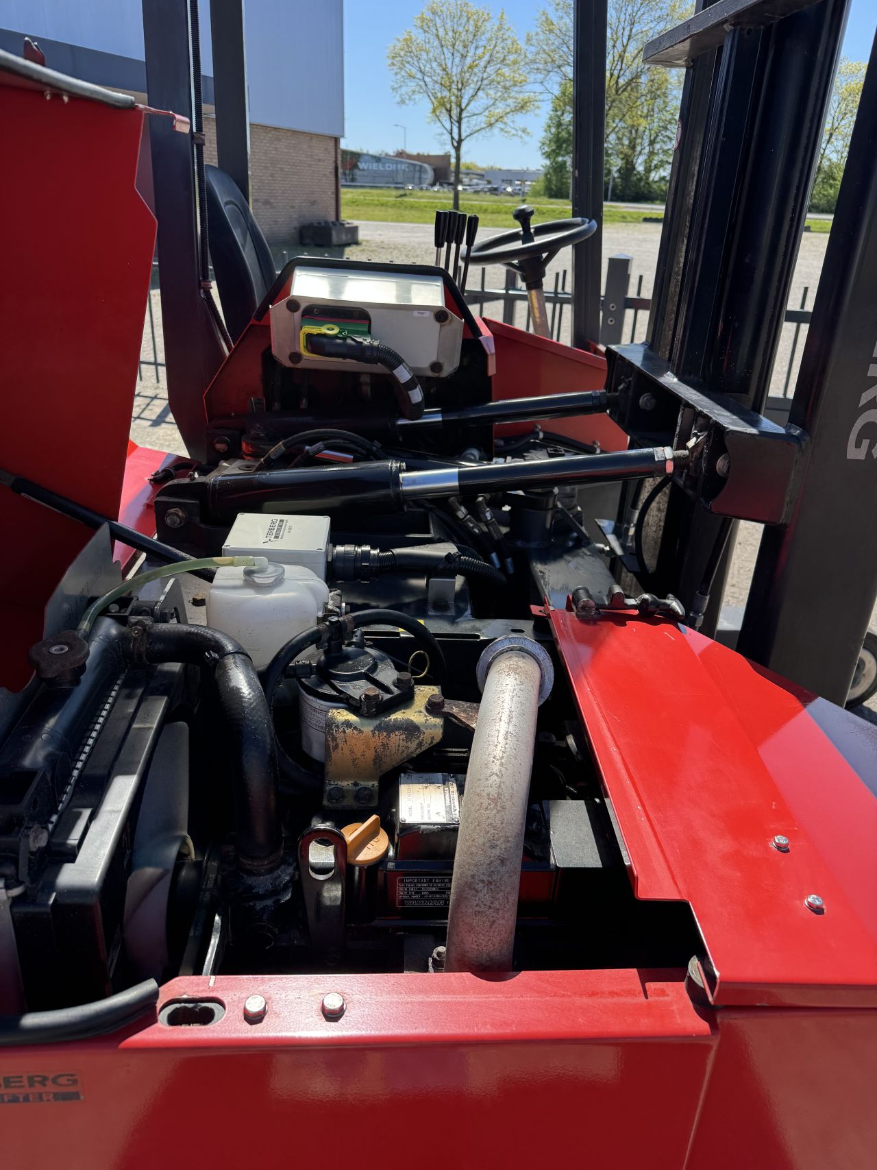 Terberg kinglifter TKL-MC-1x3 kooiaap meeneem heftruck