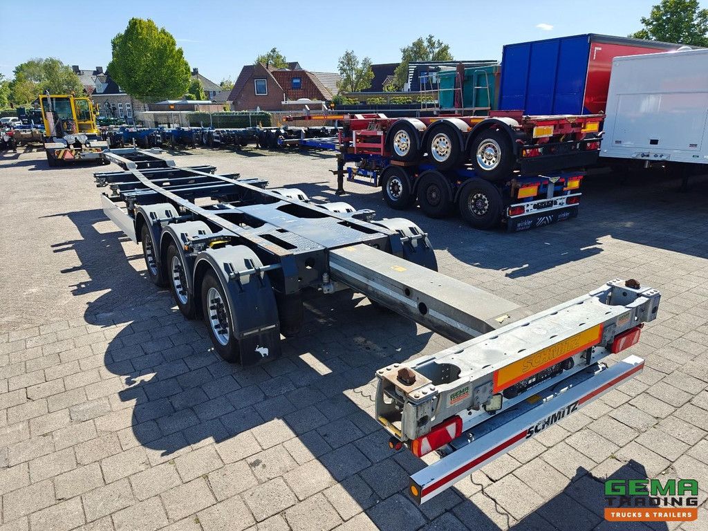 Schmitz Cargobull SCB S3D Alle Containertypen – Front-/Heckschieber – Liftachse Schmitz-Achsen mit Scheibenbremsen – TÜV bis 06/2026