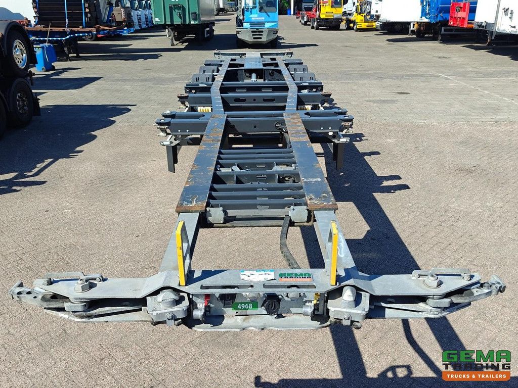 Schmitz Cargobull SCB S3D Alle Containertypen – Front-/Heckschieber – Liftachse Schmitz-Achsen mit Scheibenbremsen – TÜV bis 06/2026