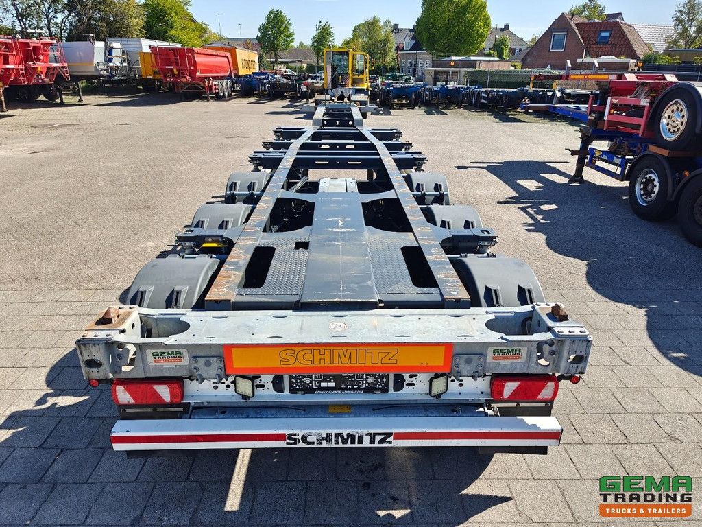 Schmitz Cargobull SCB S3D Alle Containertypen – Front-/Heckschieber – Liftachse Schmitz-Achsen mit Scheibenbremsen – TÜV bis 06/2026