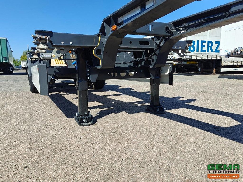 Schmitz Cargobull SCB S3D Alle Containertypen – Front-/Heckschieber – Liftachse Schmitz-Achsen mit Scheibenbremsen – TÜV bis 06/2026