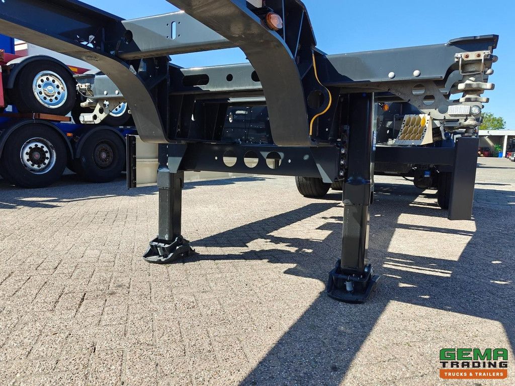 Schmitz Cargobull SCB S3D Alle Containertypen – Front-/Heckschieber – Liftachse Schmitz-Achsen mit Scheibenbremsen – TÜV bis 06/2026