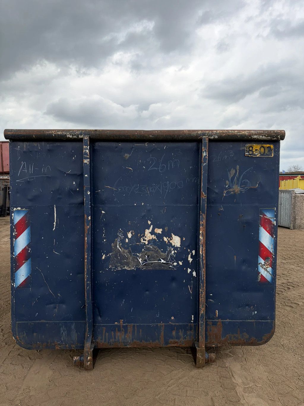 ALL-IN Containers 26m3 open top container