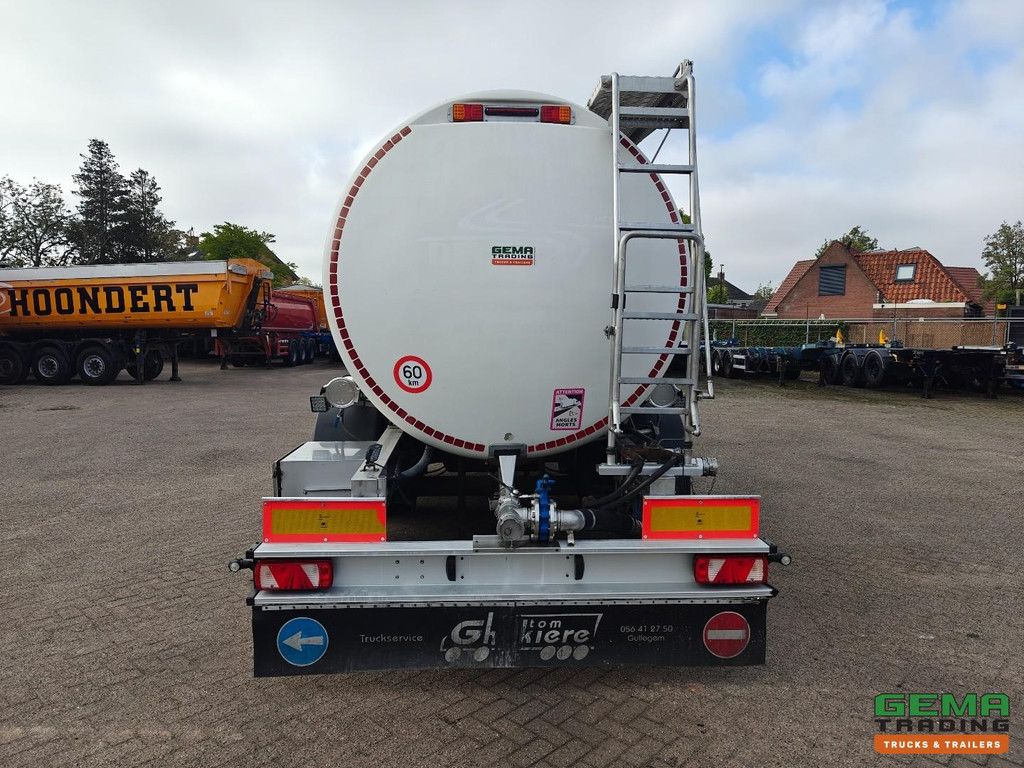Magyar SR A1 SD2A0N SRMAGS 25000L - Chemie/Agro Geïsolleerde Tank - Hydraulische Lospomp - 1 Compartiment - Alcoa - 5380KG - SAF assen Schijfrem