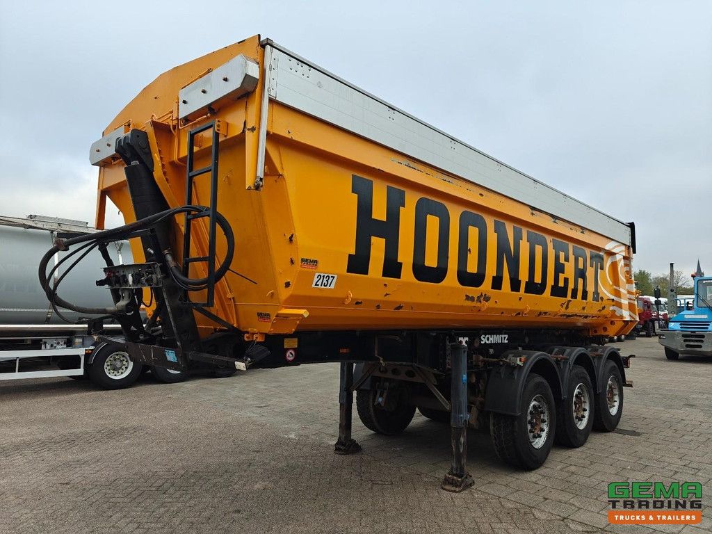 Schmitz SKI 24 7.2 Hardox Steel Tipper 24m3 - Eco-friendly Valves - Lift Axle - SAF Axles Disc Brake