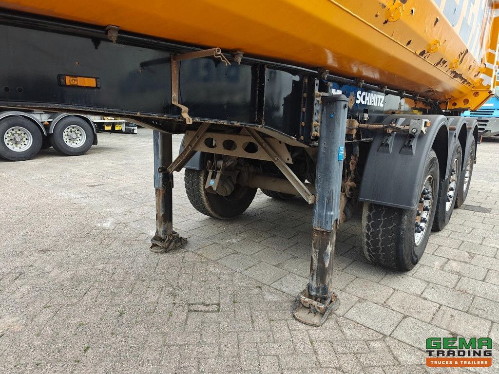 Schmitz SKI 24 7.2 Hardox Steel Tipper 24m3 - Eco-friendly Valves - Lift Axle - SAF Axles Disc Brake