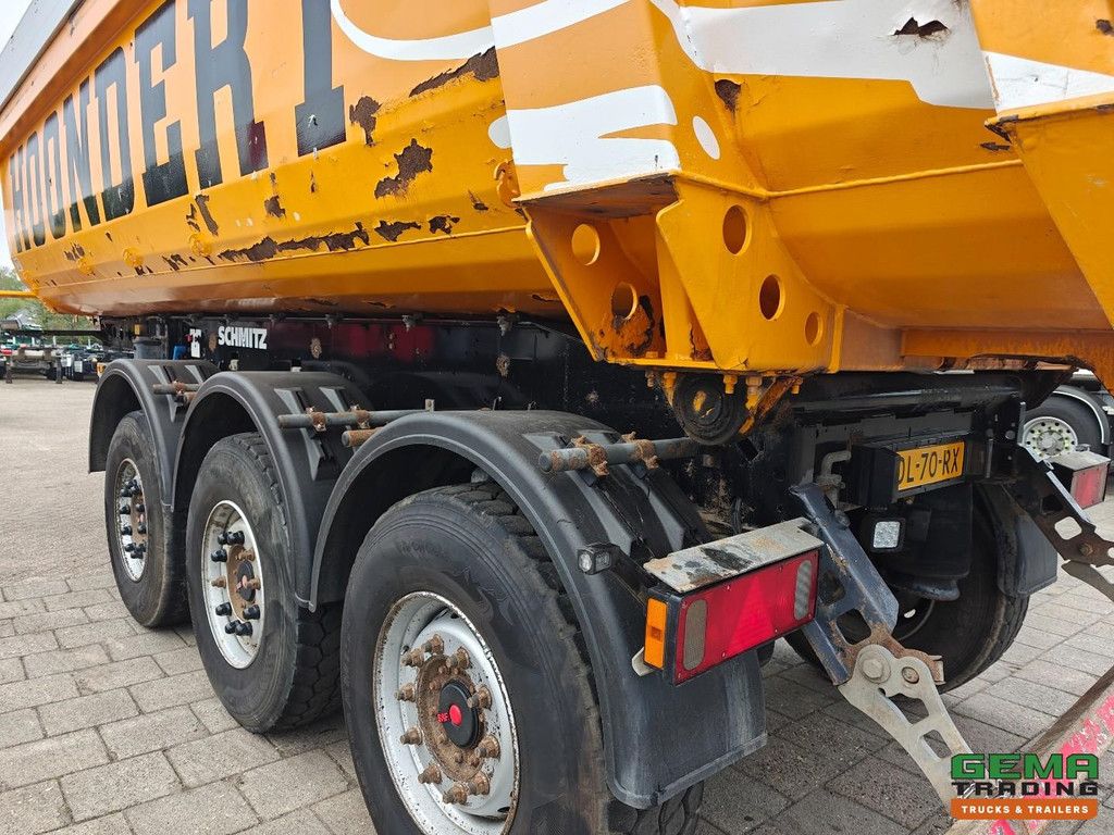 Schmitz SKI 24 7.2 Hardox Steel Tipper 24m3 - Eco-friendly Valves - Lift Axle - SAF Axles Disc Brake
