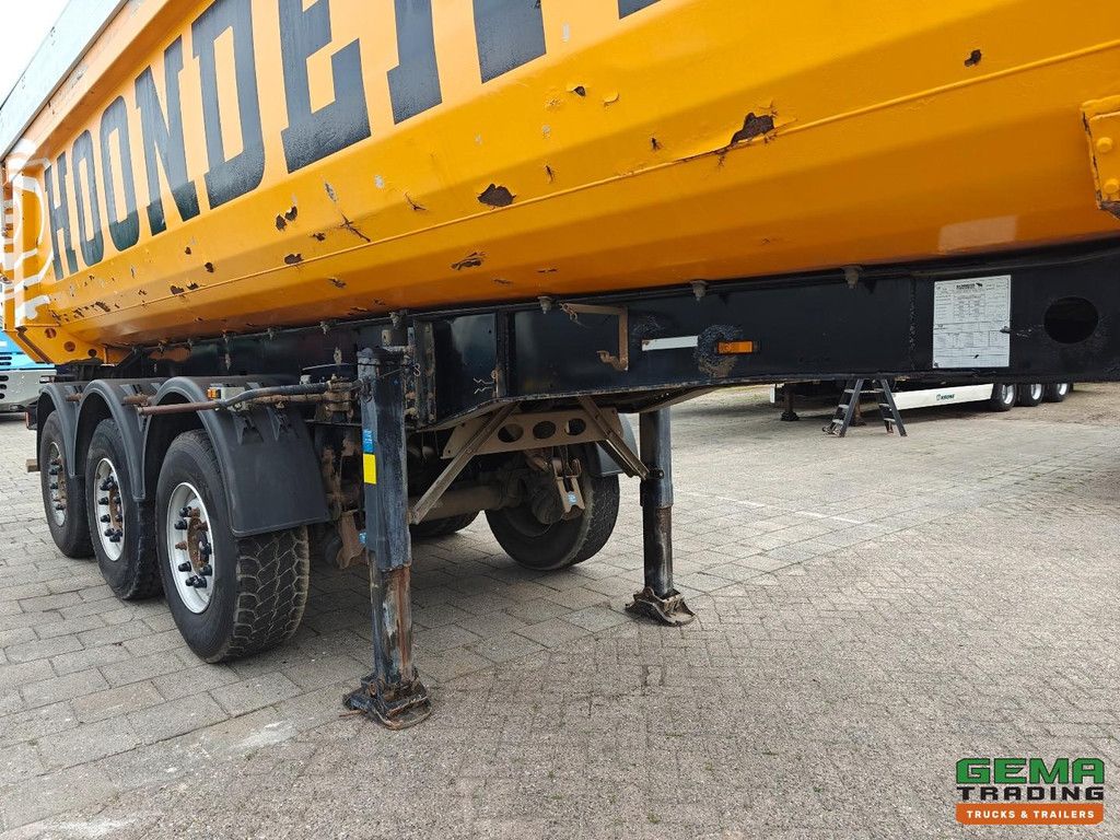 Schmitz SKI 24 7.2 Hardox Steel Tipper 24m3 - Eco-friendly Valves - Lift Axle - SAF Axles Disc Brake