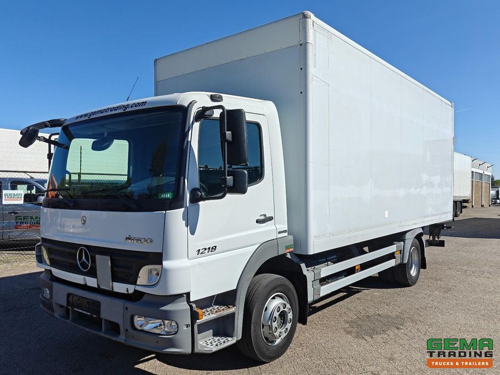 Mercedes-Benz Atego 1218 4x2 Tageskabine Euro 5 – Geschlossener Kastenaufbau 6,2 m + Dautel 1500 kg – Automatikgetriebe