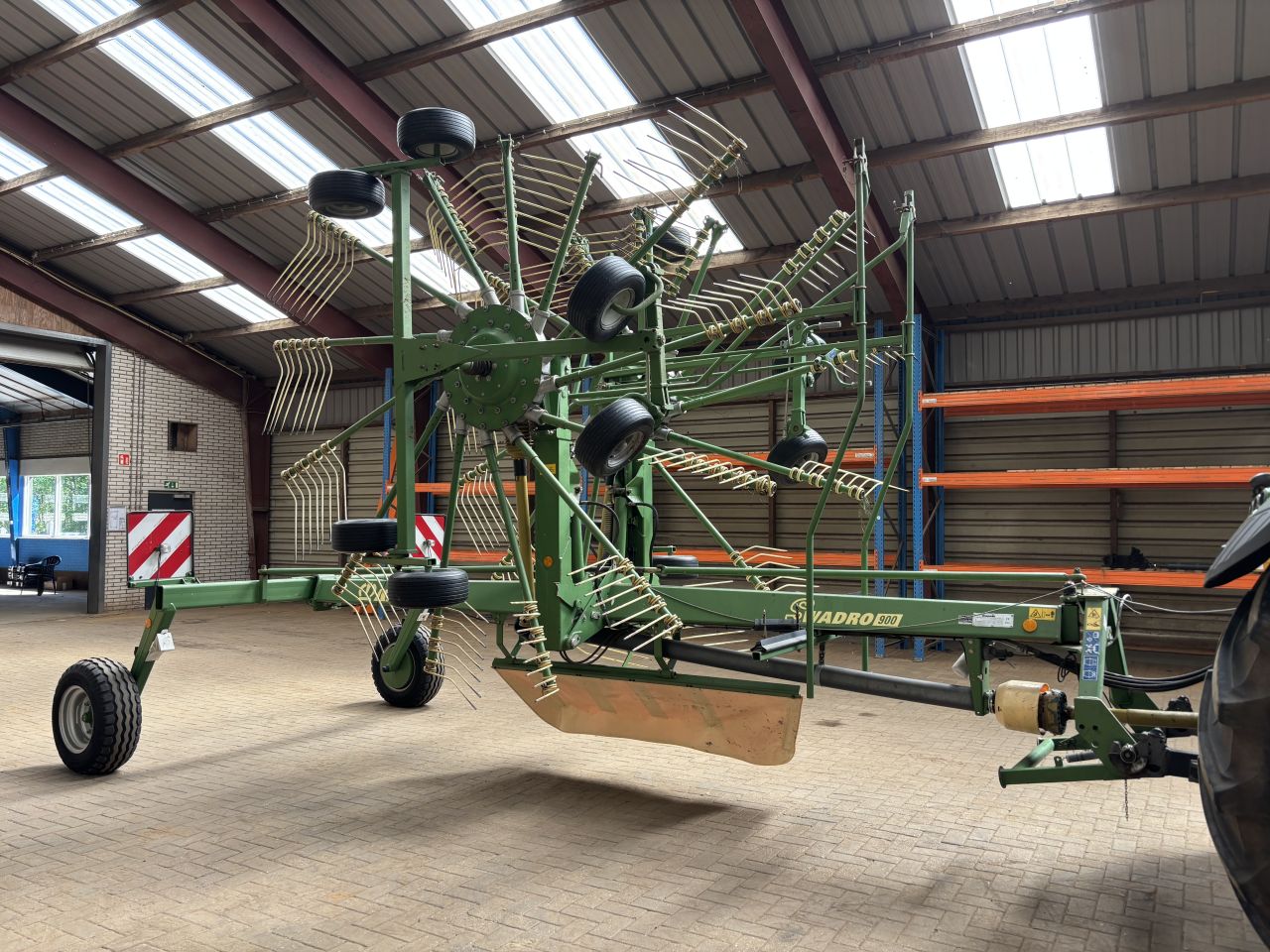 Krone swadro 900 hark middenafleg