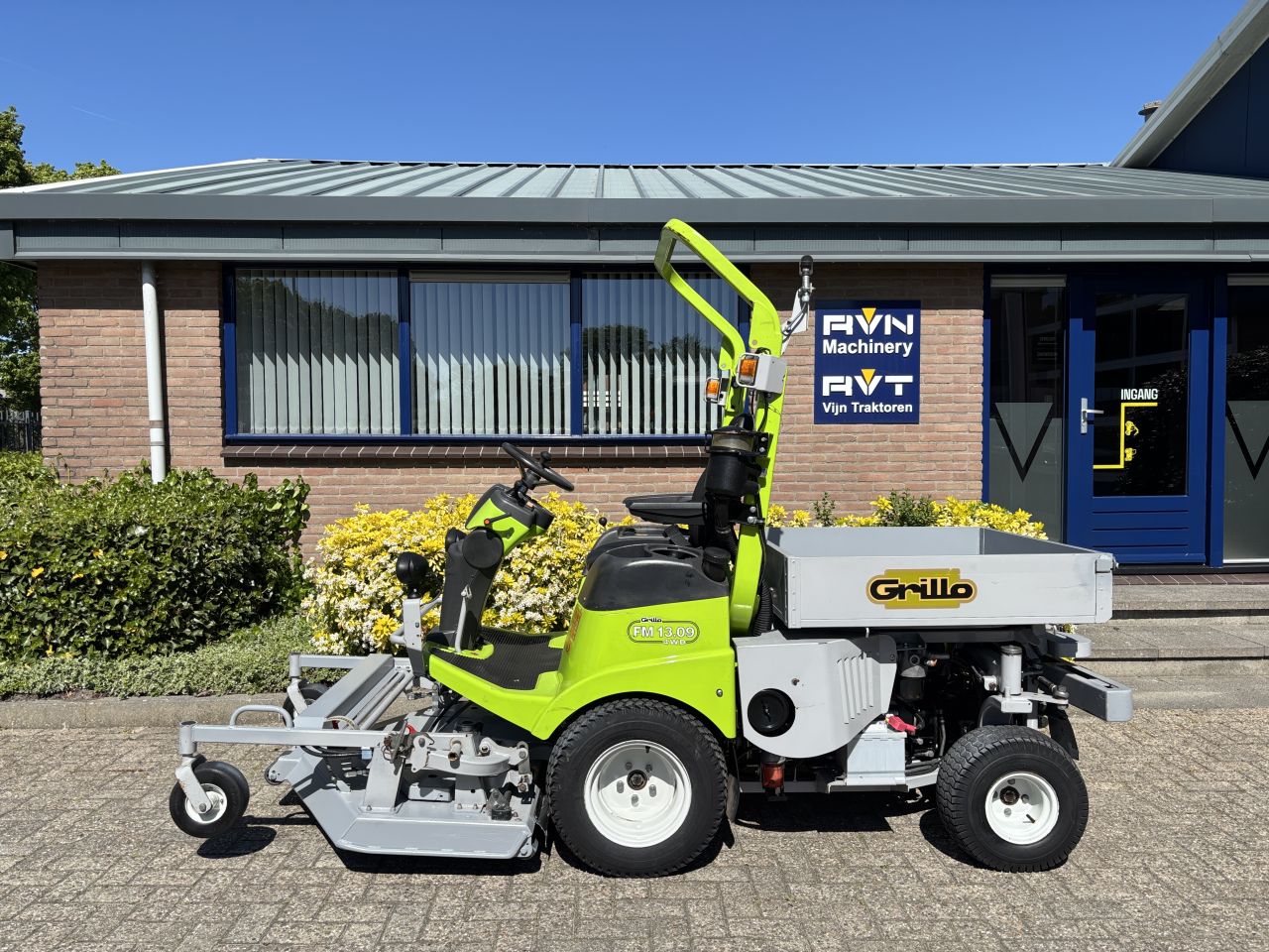 GRILLO FM 13.09 4wd Yanmar Diesel achteruitworp + Mulch
