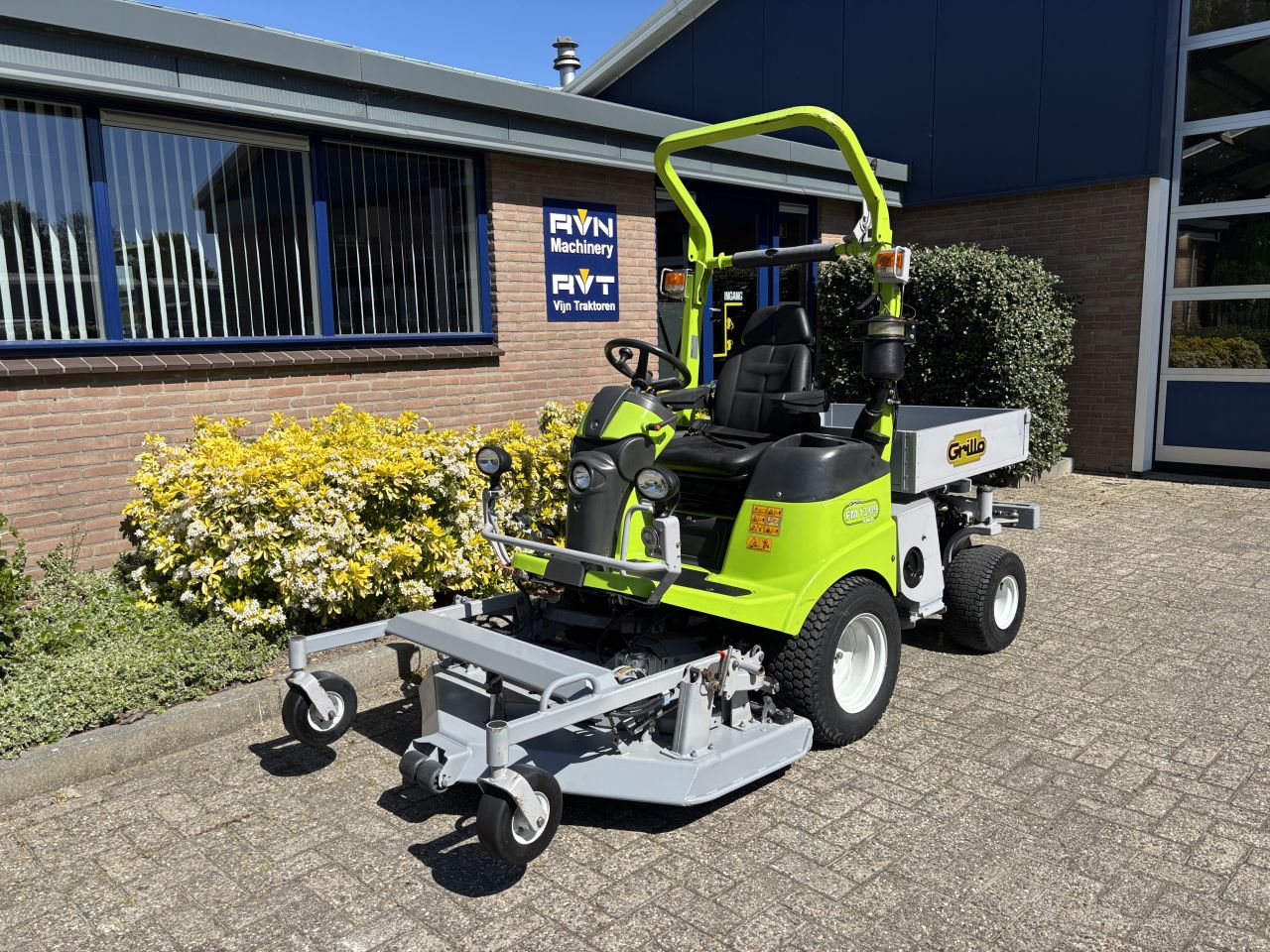 GRILLO FM 13.09 4wd Yanmar Diesel achteruitworp + Mulch