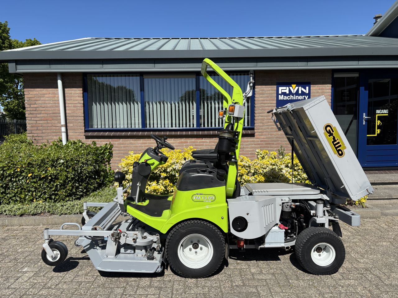 GRILLO FM 13.09 4wd Yanmar Diesel achteruitworp + Mulch