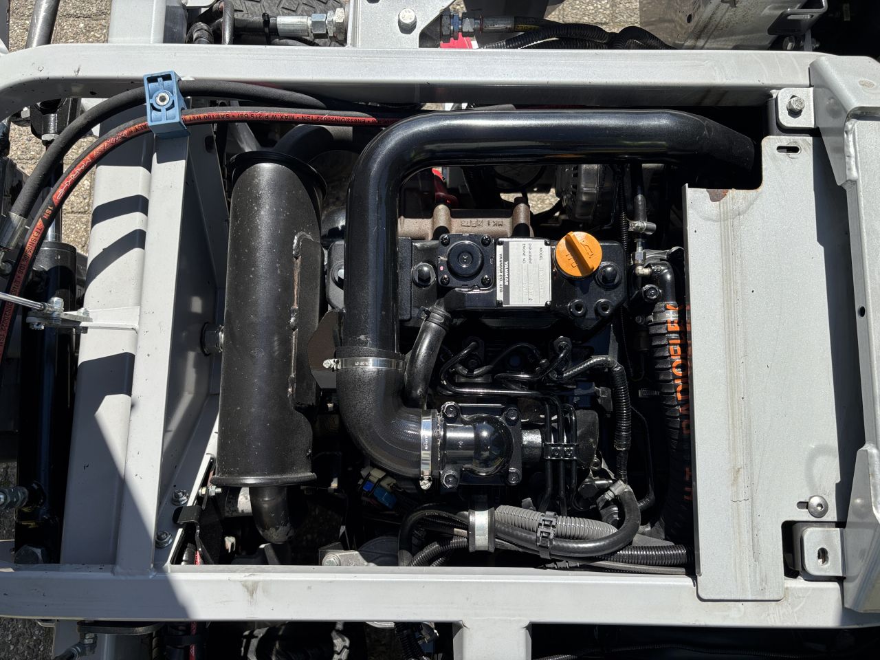 GRILLO FM 13.09 4wd Yanmar Diesel achteruitworp + Mulch