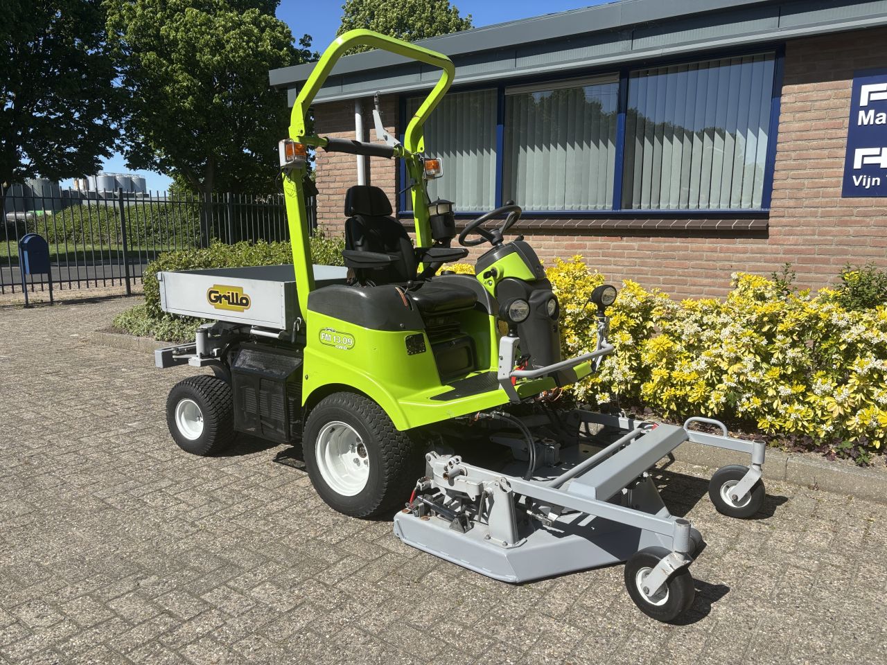 GRILLO FM 13.09 4wd Yanmar Diesel achteruitworp + Mulch