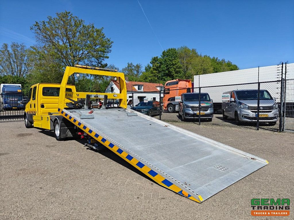 Iveco 70C18 4x2 Euro 6Y Doppelkabine (7 Personen) - Falkom FAS3000 + Seilwinde 3600 kg (Fernbedienung) + Ankerleine 1500 kg - TÜV bis 01/2027