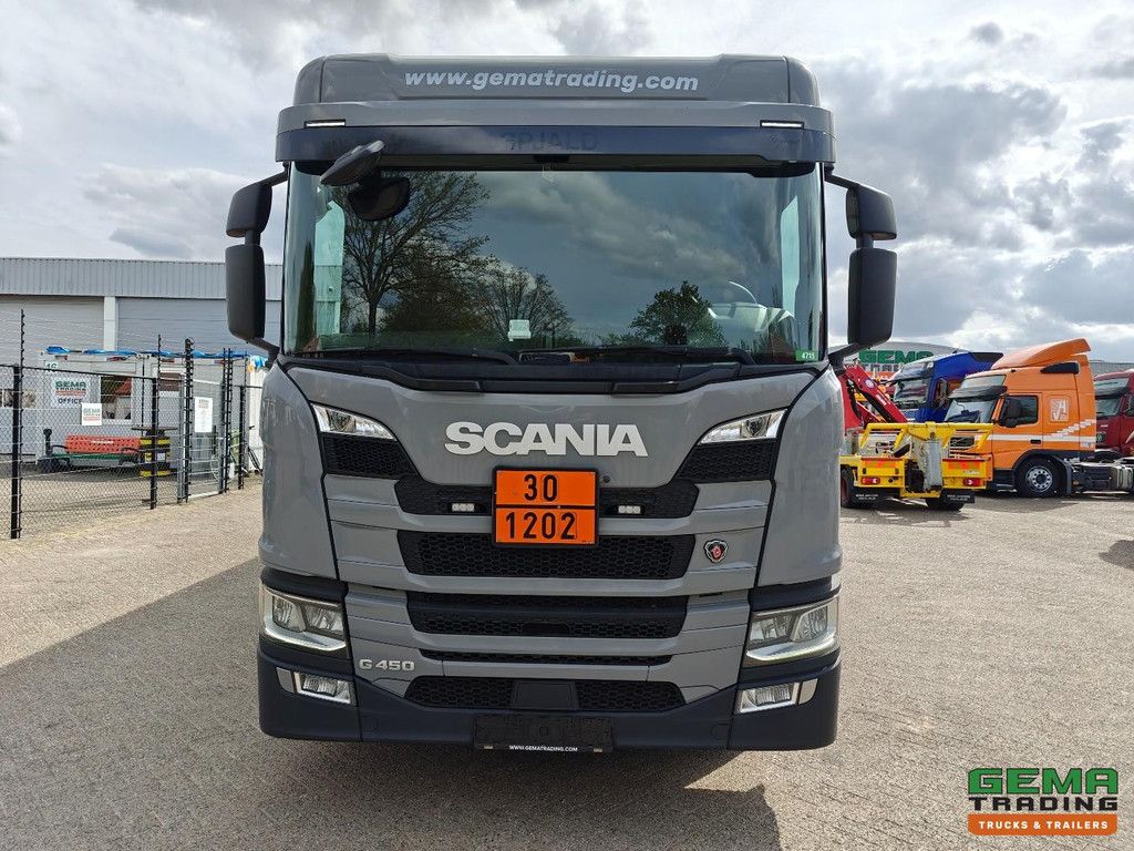 Scania G450 8x2/6 Schlafkabine Euro6C - HMK Kraftstofftank 24.125 l - 5 Abteile - ADR AT/FL - Vollluft