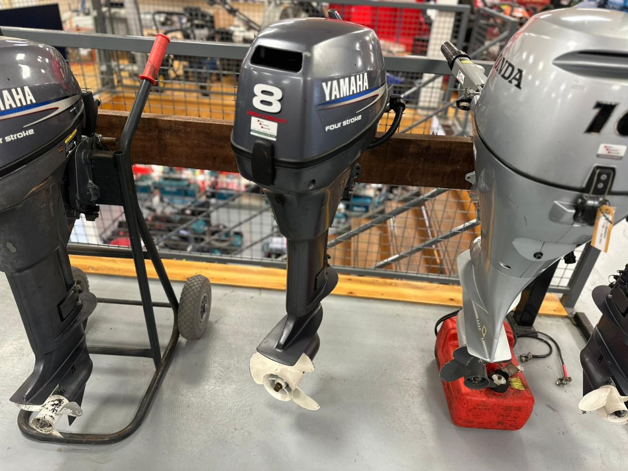 Yamaha FT8PK buitenboordmotor (werkmotor)