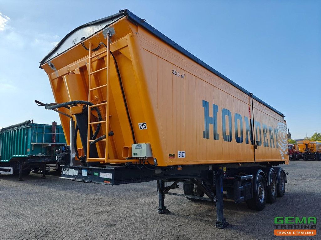 Stas SA339K Aluminium-Kipper 38,5 m³ – Elektrische Plane (ferngesteuert) – Aluminium-Fahrgestell – 6140 kg – Mercedes-Scheibenbremsachsen – Liftachse – TÜV bis 11
