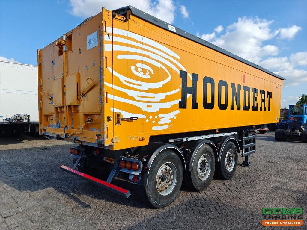 Stas SA339K Aluminium-Kipper 38,5 m³ – Elektrische Plane (ferngesteuert) – Aluminium-Fahrgestell – 6140 kg – Mercedes-Scheibenbremsachsen – Liftachse – TÜV bis 11