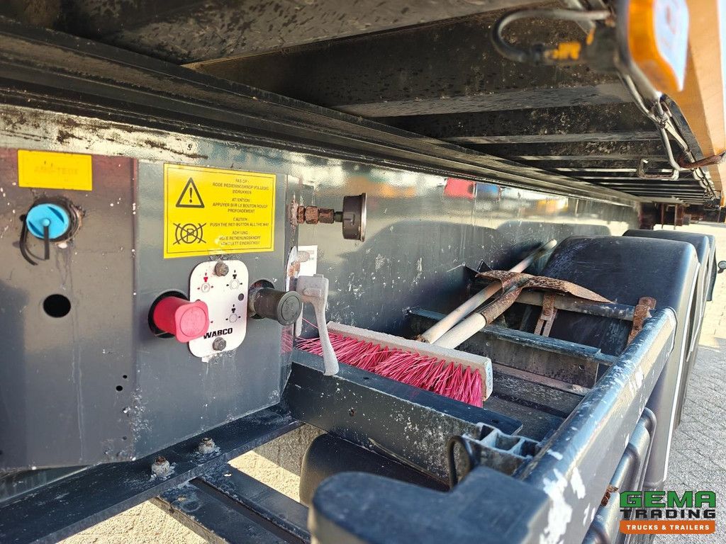 Stas SA339K Aluminium-Kipper 38,5 m³ – Elektrische Plane (ferngesteuert) – Aluminium-Fahrgestell – 6140 kg – Mercedes-Scheibenbremsachsen – Liftachse – TÜV bis 11