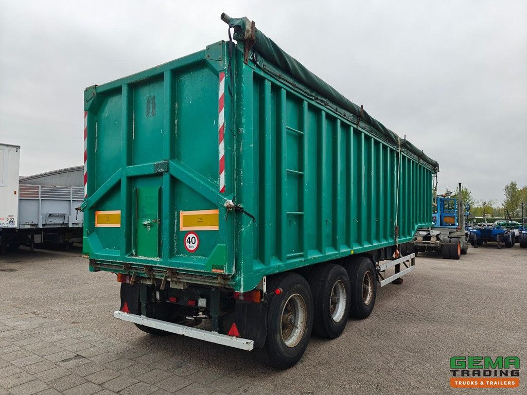 GTI 9000 LAK Aluminium Tipper 60m3 - Steel Chassis - Belgian Agricultural Registration - 3-Axle BPW Drum Brake