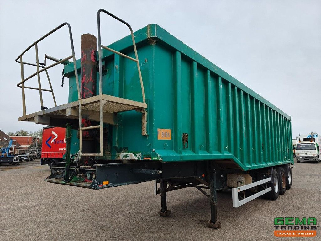 GTI 9000 LAK Aluminium Tipper 60m3 - Steel Chassis - Belgian Agricultural Registration - 3-Axle BPW Drum Brake