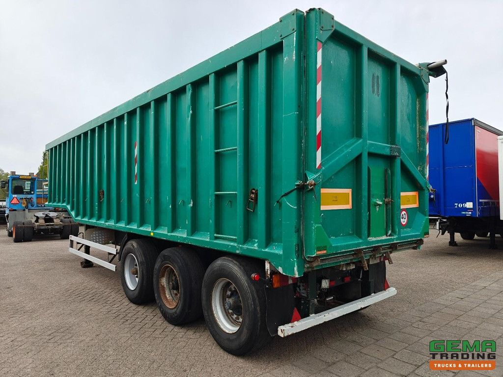 GTI 9000 LAK Aluminium Tipper 60m3 - Steel Chassis - Belgian Agricultural Registration - 3-Axle BPW Drum Brake