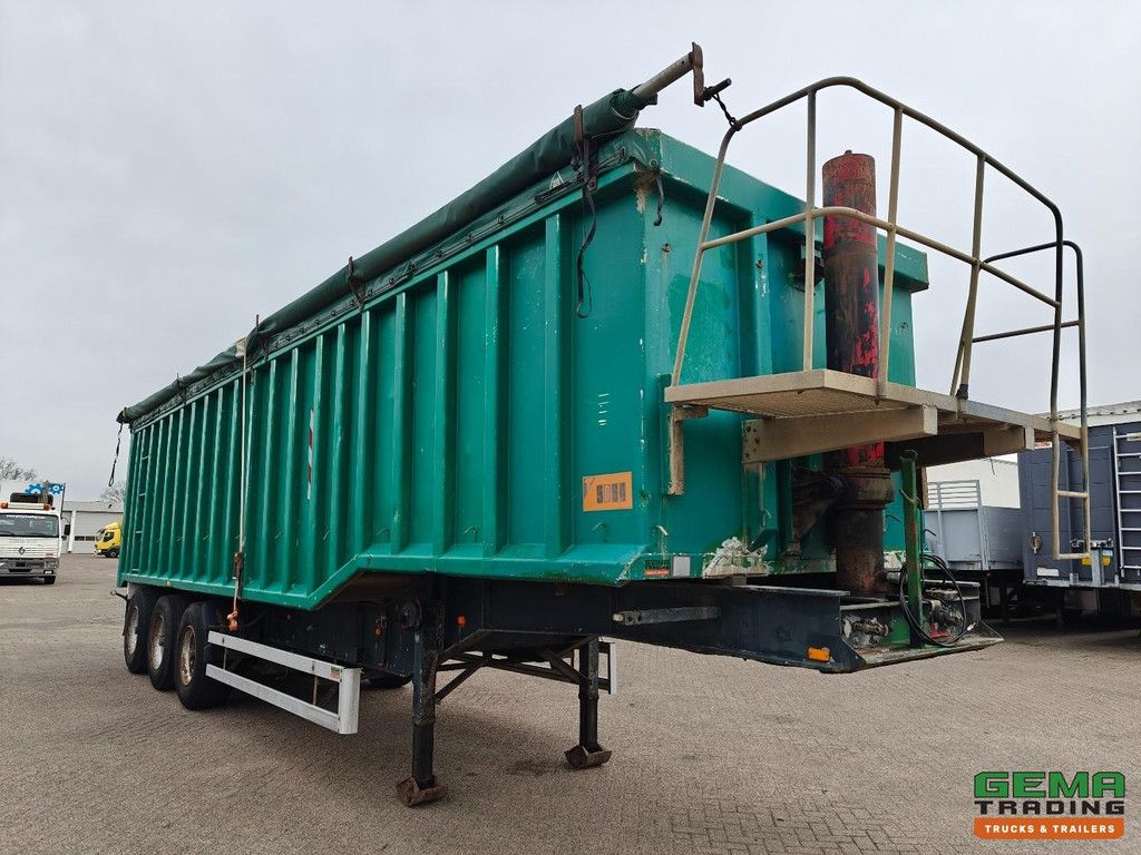 GTI 9000 LAK Aluminium Tipper 60m3 - Steel Chassis - Belgian Agricultural Registration - 3-Axle BPW Drum Brake