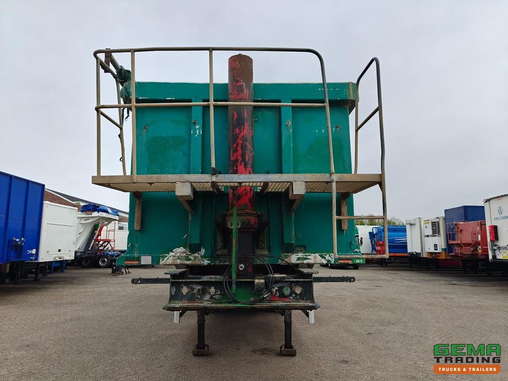 GTI 9000 LAK Aluminium Tipper 60m3 - Steel Chassis - Belgian Agricultural Registration - 3-Axle BPW Drum Brake