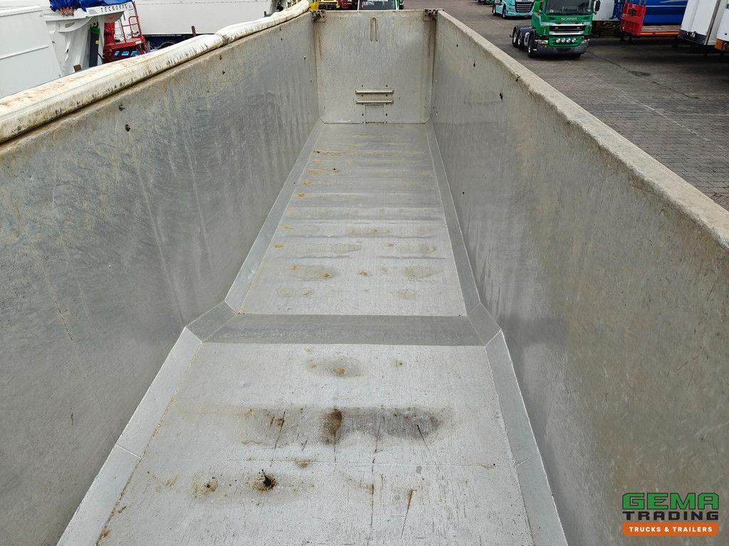 GTI 9000 LAK Aluminium Tipper 60m3 - Steel Chassis - Belgian Agricultural Registration - 3-Axle BPW Drum Brake