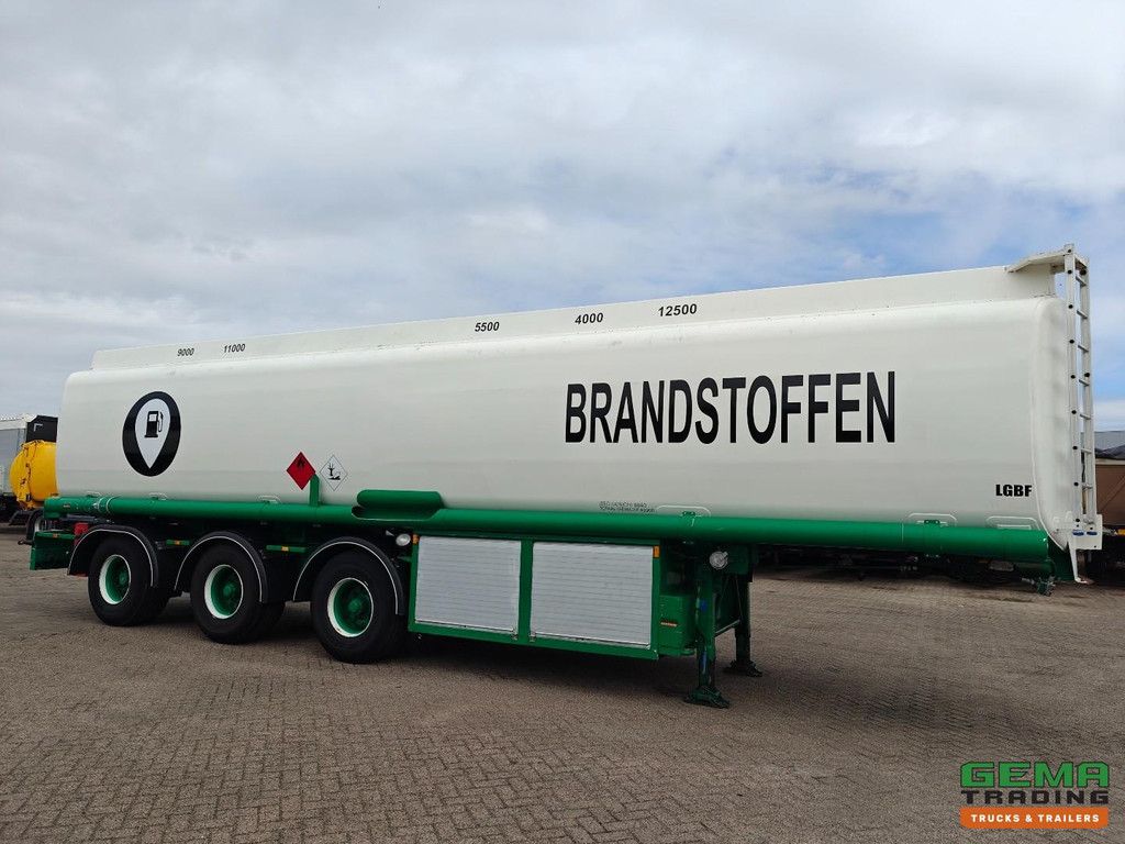 Burg BPO 13-30 Kraftstofftank 50.500 l – 5 Kammern – 2x Liftachse – 3 Achsen SAF-Trommel – ADR FL AT